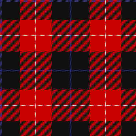 DB/6 K64 R54 LN/4 tartan Tartan detail