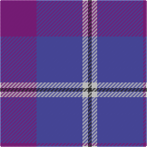 K/4 LN6 B50 P/40 tartan Tartan detail