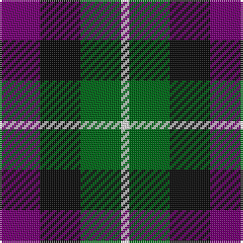LN/4 G20 K20 P/20 tartan Tartan detail