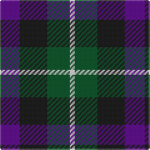 P/16 K22 G18 LN/4 tartan Tartan detail