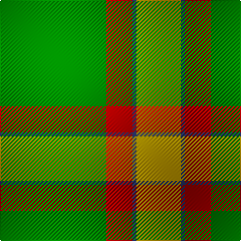 G/106 R26 B4 Y/44 tartan Tartan detail