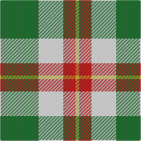 G/44 W28 R14 Y/4 tartan Tartan detail