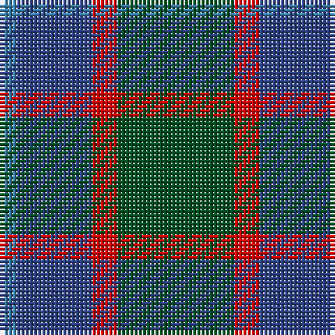 B/4 Ba18 R6 G/28 tartan Tartan detail