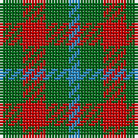 B/4 G8 R8 G/8 tartan Tartan detail