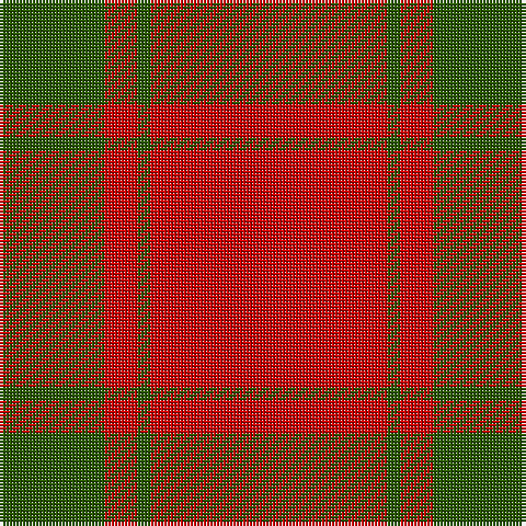 G/32 R10 G4 R/72 tartan Tartan detail