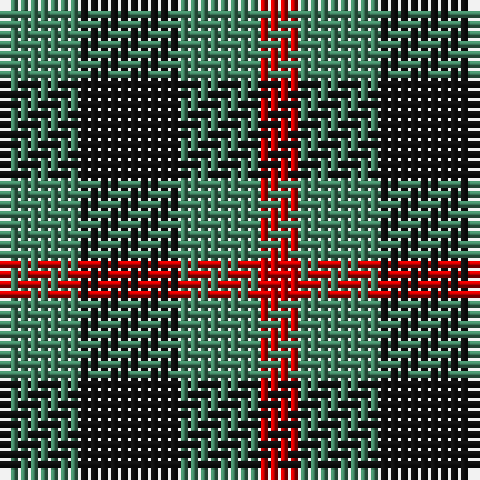 Ga/8 K10 Ga8 R/4 tartan Tartan detail