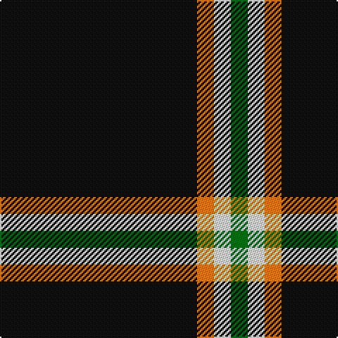 K/140 O12 W12 G/12 tartan Tartan detail