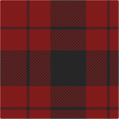 DR/36 K4 DR28 K/48 tartan Tartan detail