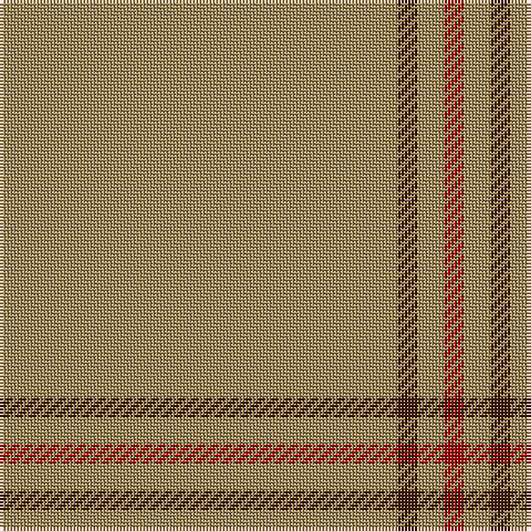 DRa/6 LT8 DR6 LT/120 tartan Tartan detail