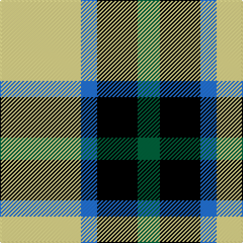 G/22 K40 B16 LY/80 tartan Tartan detail