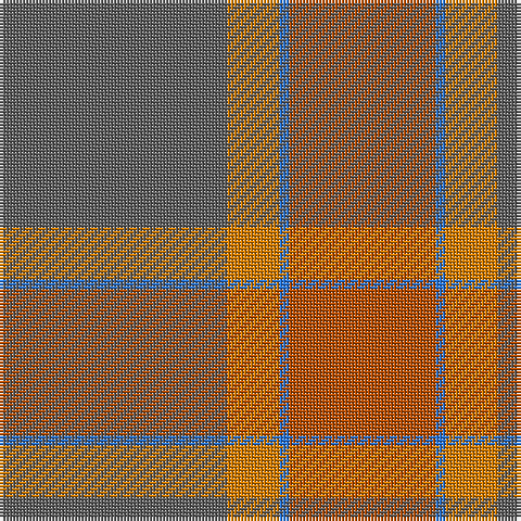 N/70 O16 B3 DO/45 tartan Tartan detail