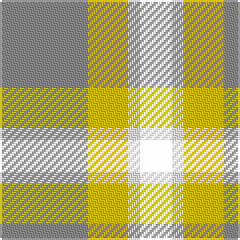B/16 W6 Y20 N/44 tartan Tartan detail