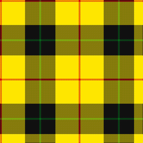 R/6 Y78 K48 G/6 tartan Tartan detail