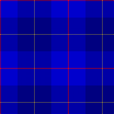 R/4 B70 DB70 Y/2 tartan Tartan detail