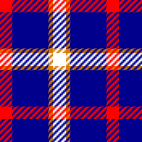 R/42 DB122 O16 W/42 tartan Tartan detail
