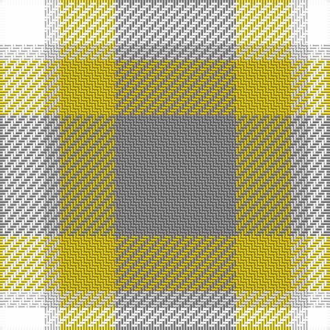 B/16 W6 Y20 N/44 tartan Tartan detail