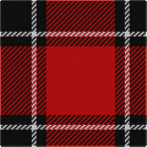 K/26 LN4 K8 R/56 tartan Tartan detail