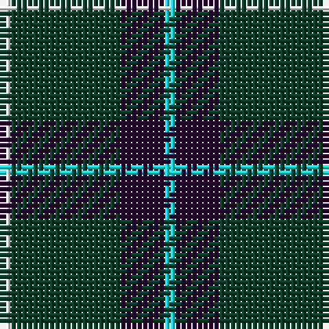 W/2 DG20 DP8 LB/2 tartan Tartan detail