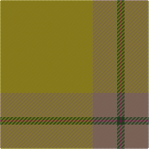 DR/2 DG3 LT26 LG/100 tartan Tartan detail