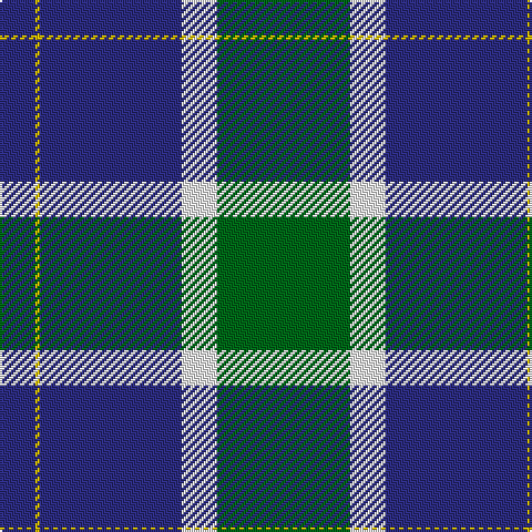 DB/16 Y2 DB64 W16 G/60 tartan Tartan detail