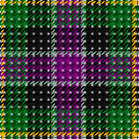 DY/4 G20 K20 LG4 P/22 tartan Tartan detail