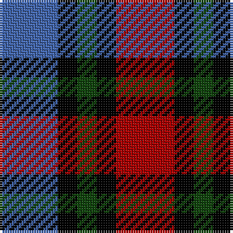 B/24 K8 DG8 K8 DR/24 tartan Tartan detail