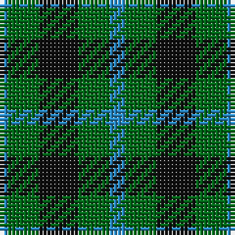 B/2 G8 K10 G8 B/4 tartan Tartan detail