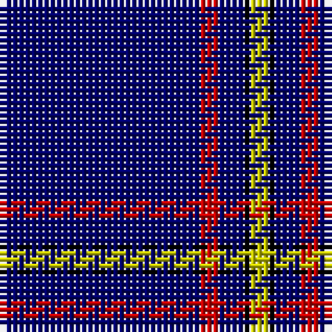 DB/32 R3 DB4 K1 Y/3 tartan Tartan detail