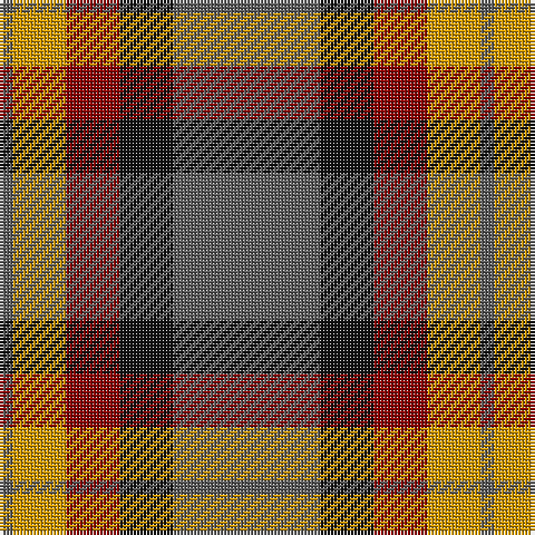 N/4 DY16 DR16 K16 N/44 tartan Tartan detail