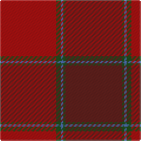 DR/48 DG4 B2 DG2 DRa/48 tartan Tartan detail