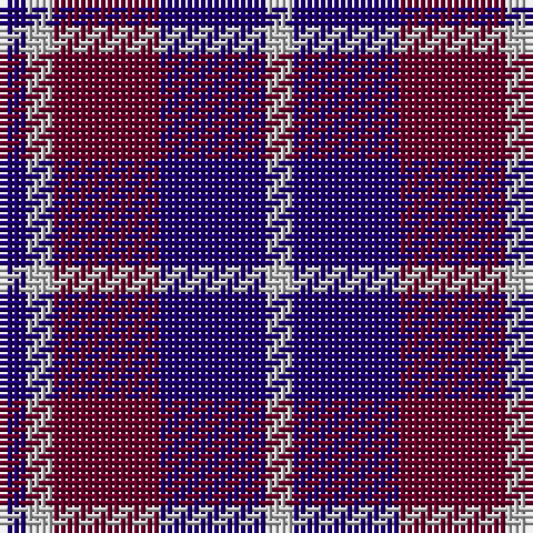 DB/4 N4 DR16 DB16 N/4 tartan Tartan detail
