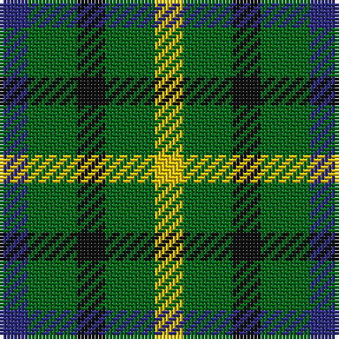 DB/8 G14 K8 G14 Y/8 tartan Tartan detail