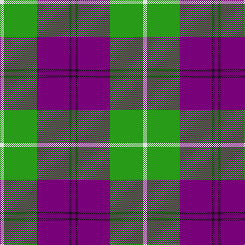 LN/8 G64 P64 K4 P/8 tartan Tartan detail