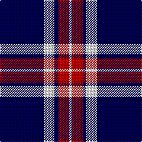 DB/74 LN18 DB6 R18 LN/6 tartan Tartan detail