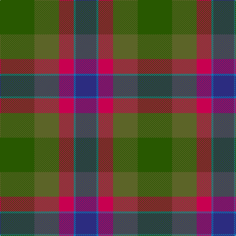 DB/42 B4 R30 G50 Ga/70 tartan Tartan detail