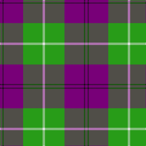 LN/8 G64 P64 K4 P/8 tartan Tartan detail