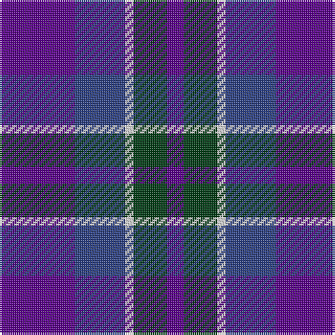 P/36 B24 LN4 DG16 P/8 tartan Tartan detail