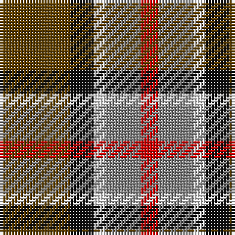 T/24 K8 LN4 N12 R/6 tartan Tartan detail