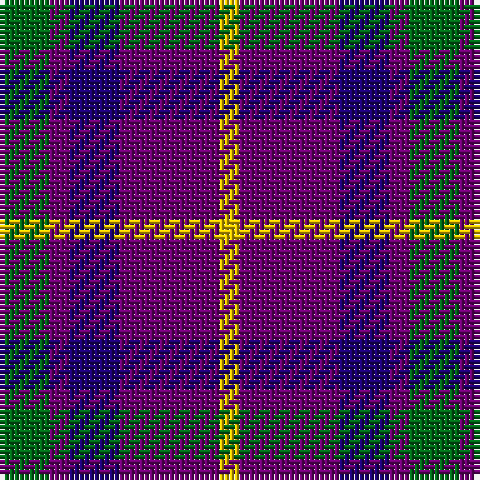 G/10 P4 DB10 P20 Y/4 tartan Tartan detail