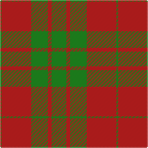 G/2 R32 G18 R4 G/16 tartan Tartan detail