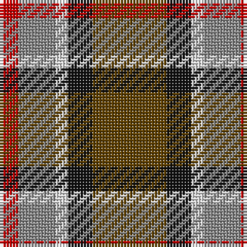 R/6 N12 LN4 K8 T/24 tartan Tartan detail