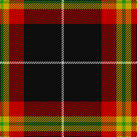 G/6 Y10 R26 K66 LN/4 tartan Tartan detail