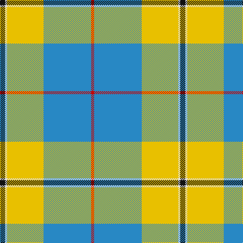 K/10 LN4 Y72 B94 R/6 tartan Tartan detail