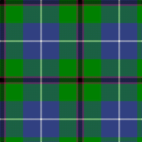 K/14 DR6 G58 B58 LN/6 tartan Tartan detail