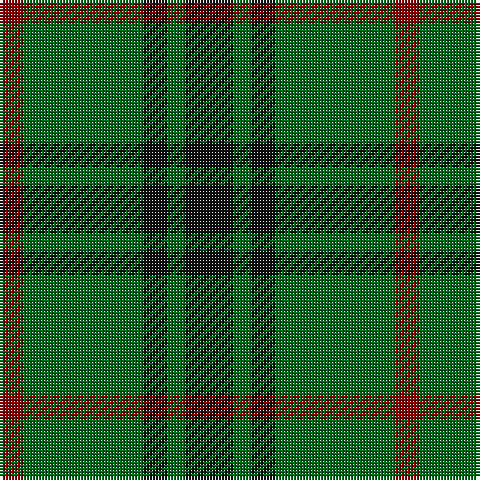 DR/8 G40 K8 G6 K/16 tartan Tartan detail