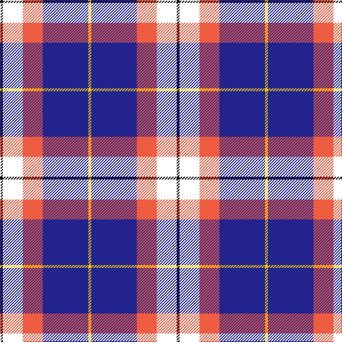 K/4 W28 O28 DB64 Y/4 tartan Tartan detail