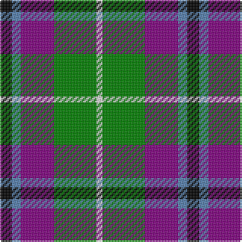 K/8 B6 P22 G28 LN/4 tartan Tartan detail