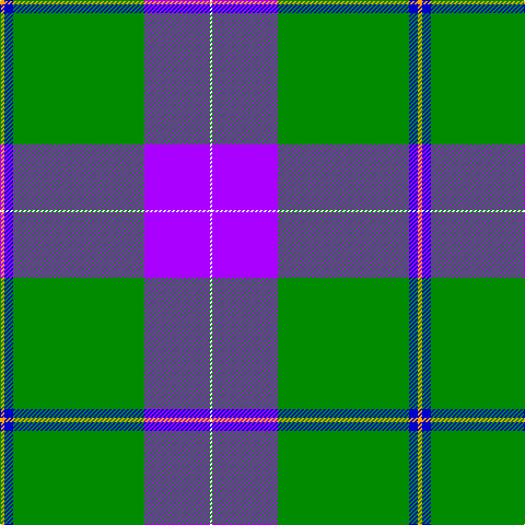 Y/4 B8 G120 P60 W/2 tartan Tartan detail