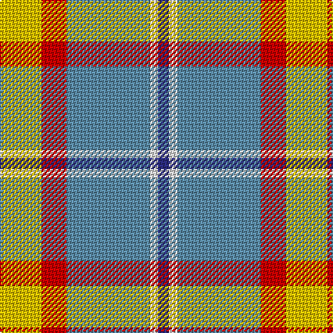 DB/8 LN6 B60 R18 Y/30 tartan Tartan detail