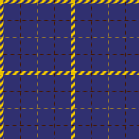Y/12 DB56 DR4 DB56 LT/2 tartan Tartan detail
